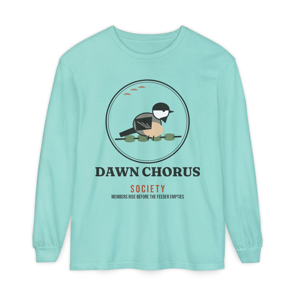 Dawn Chorus Society Long Sleeve T-Shirt by SG Design – view 3
