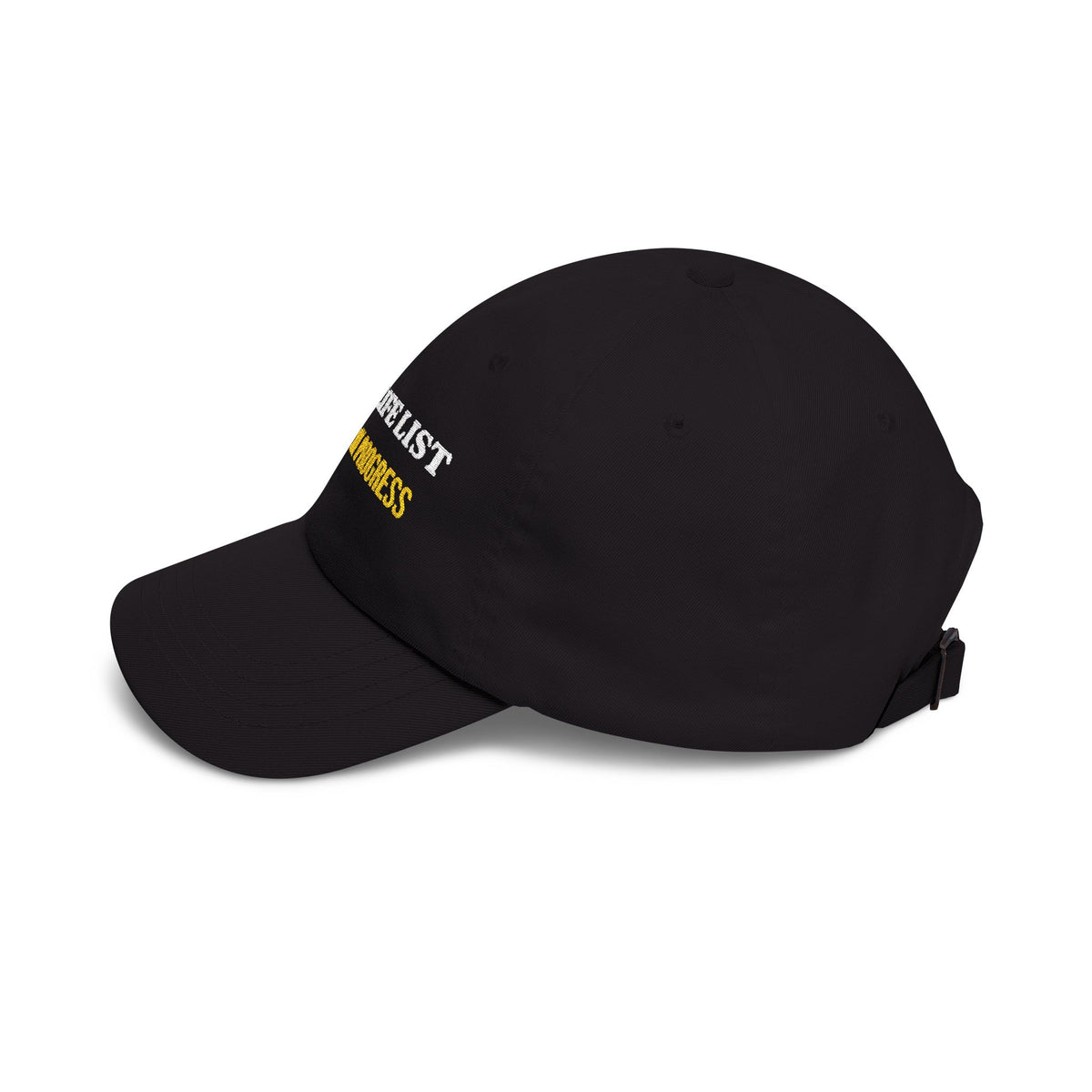 Life List In Progress Embroidered Dad Cap by SG Design – view 28