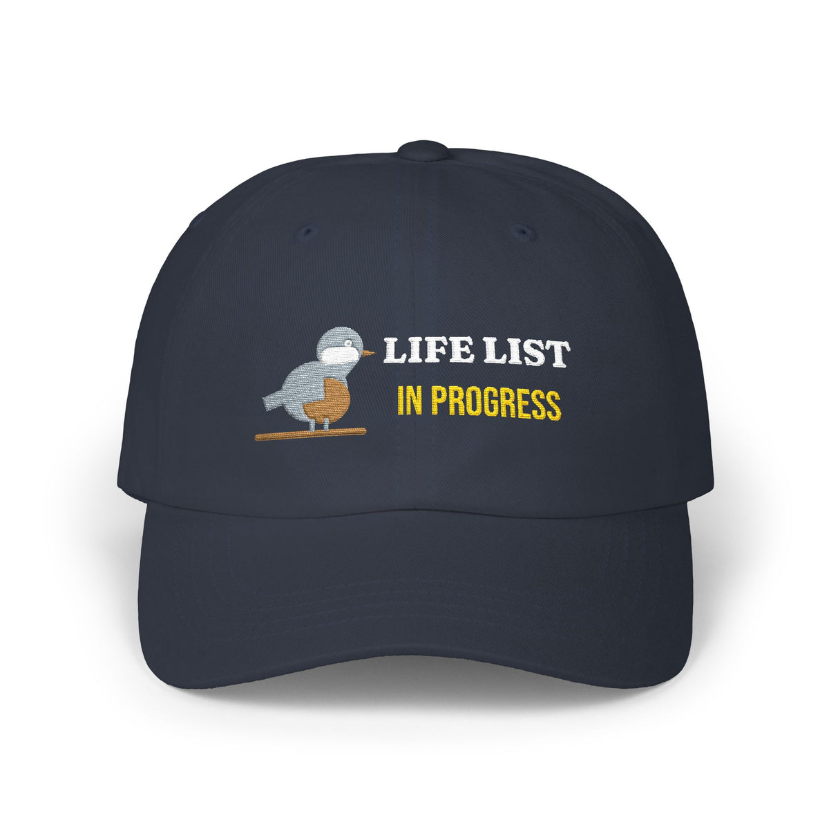 Life List In Progress Embroidered Dad Cap by SG Design – view 6