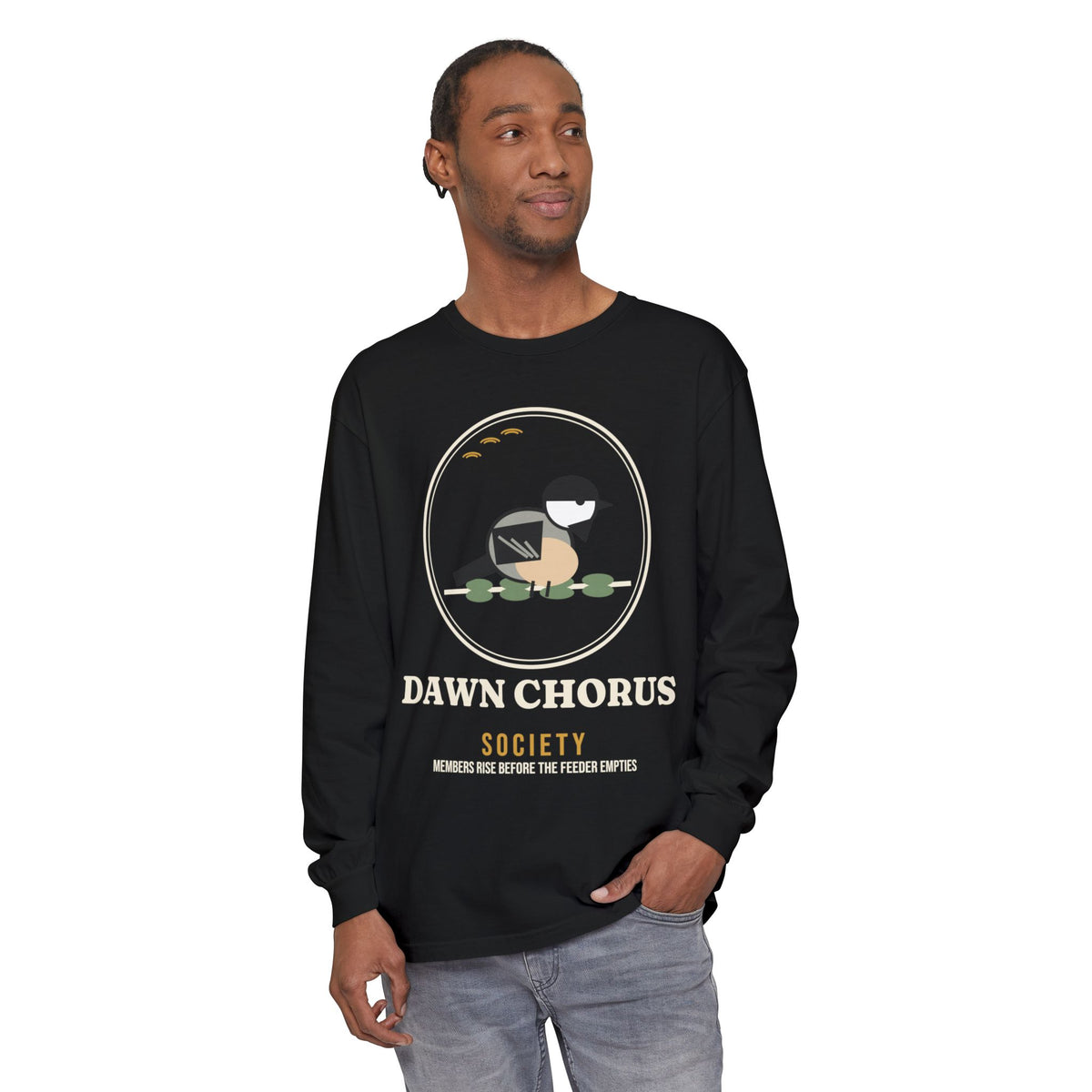 Dawn Chorus Society Long Sleeve T-Shirt by SG Design – view 19