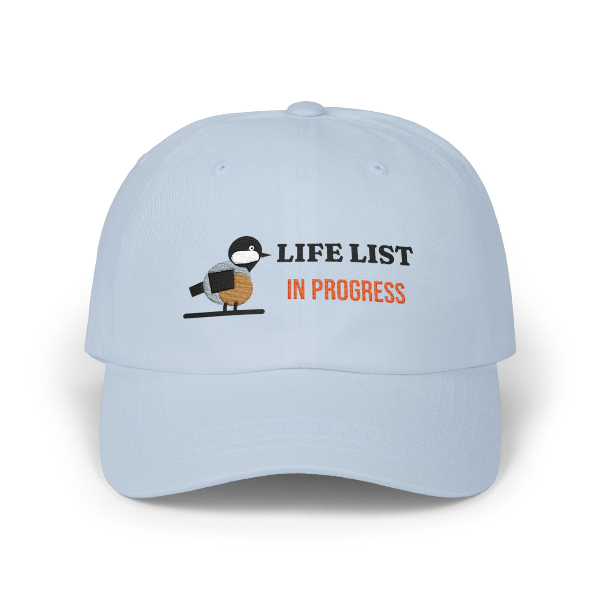Life List In Progress Embroidered Dad Cap by SG Design – view 5