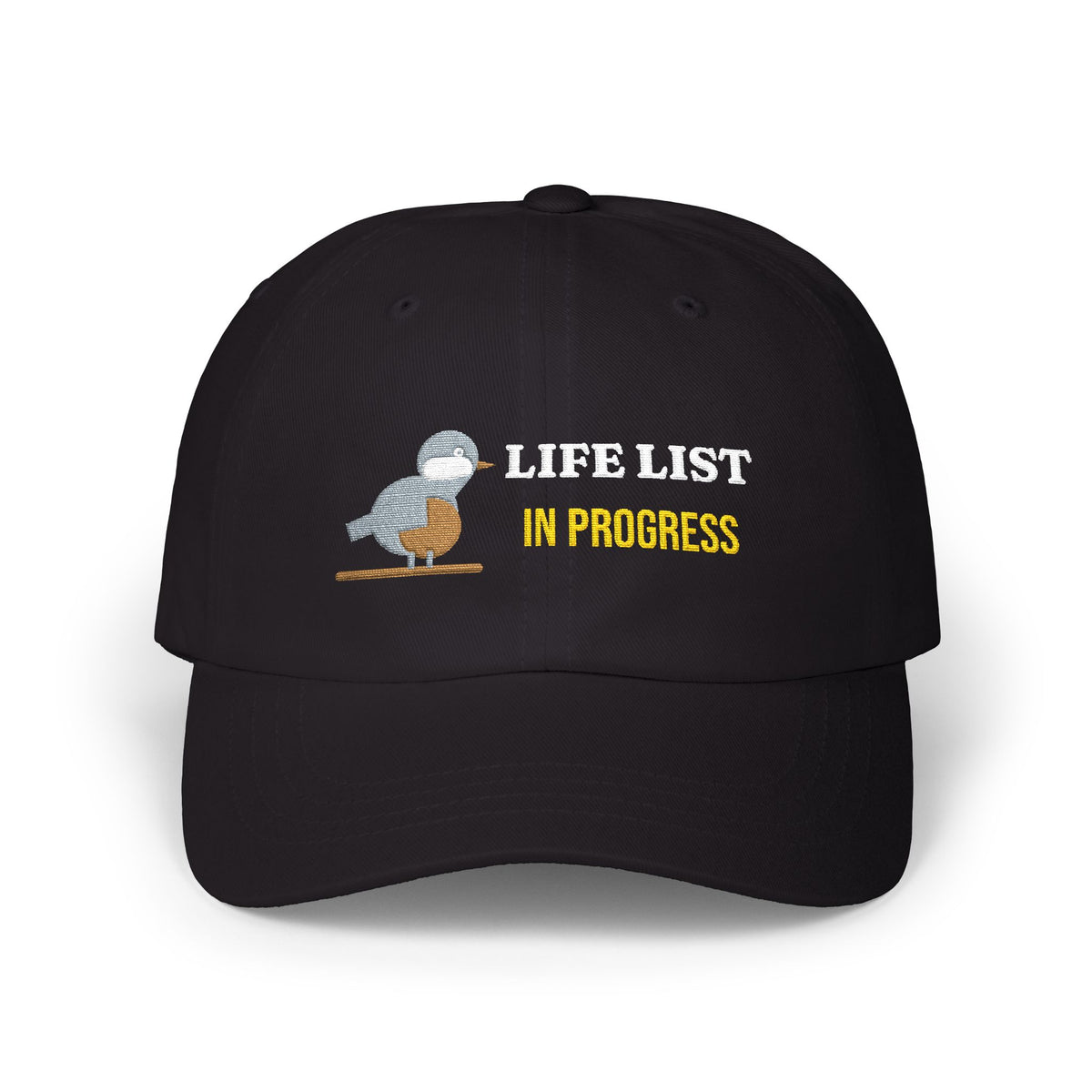 Life List In Progress Embroidered Dad Cap by SG Design – view 7
